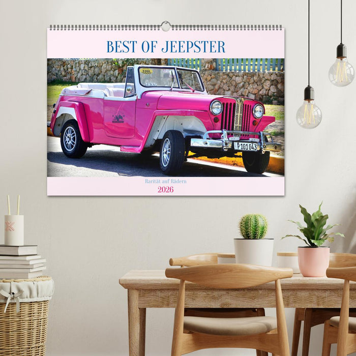 BEST OF JEEPSTER - Rarität auf Rädern (CALVENDO Wandkalender 2026)