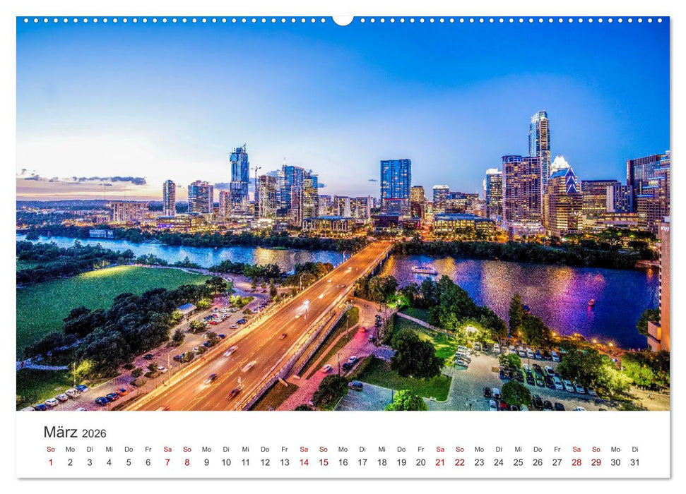Texas - Howdy aus dem Lone Star State! (CALVENDO Wandkalender 2026)