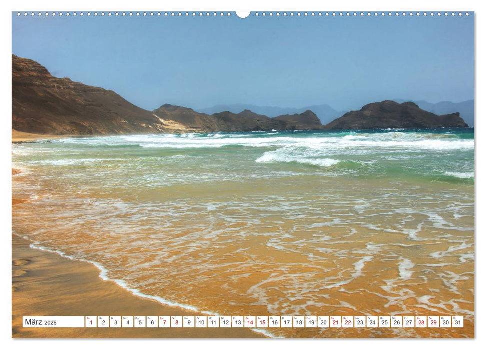 Cabo Verde - Sao Vicente, Santo Antao und Santiago (CALVENDO Premium Wandkalender 2026)