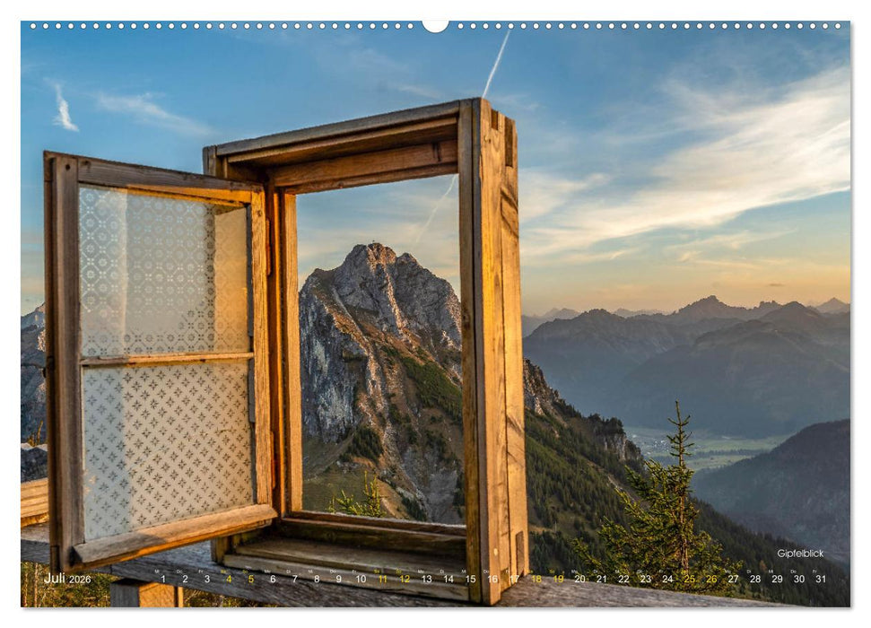 bergnarrisch (CALVENDO Premium Wandkalender 2026)