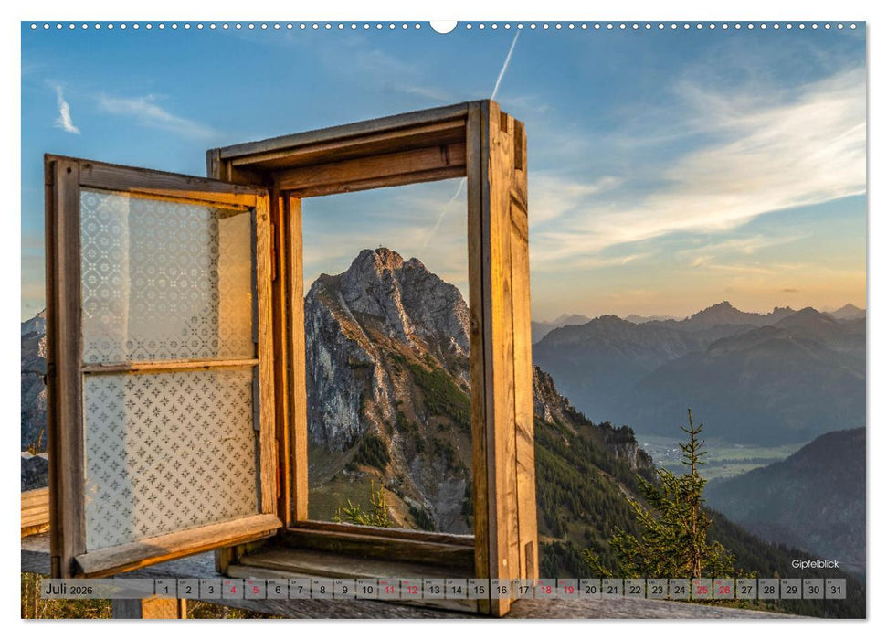 bergnarrisch (CALVENDO Premium Wandkalender 2026)