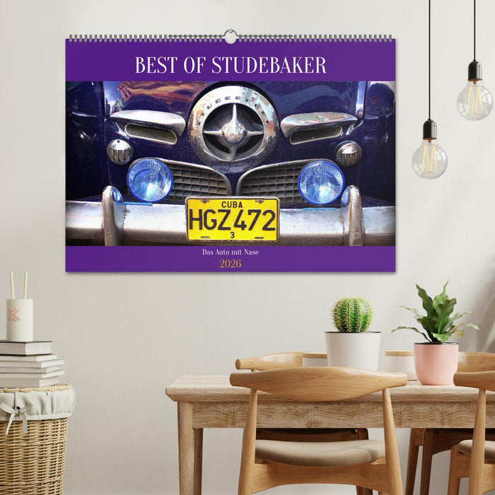 Best of Studebaker - Das Auto mit Nase (CALVENDO Wandkalender 2026)