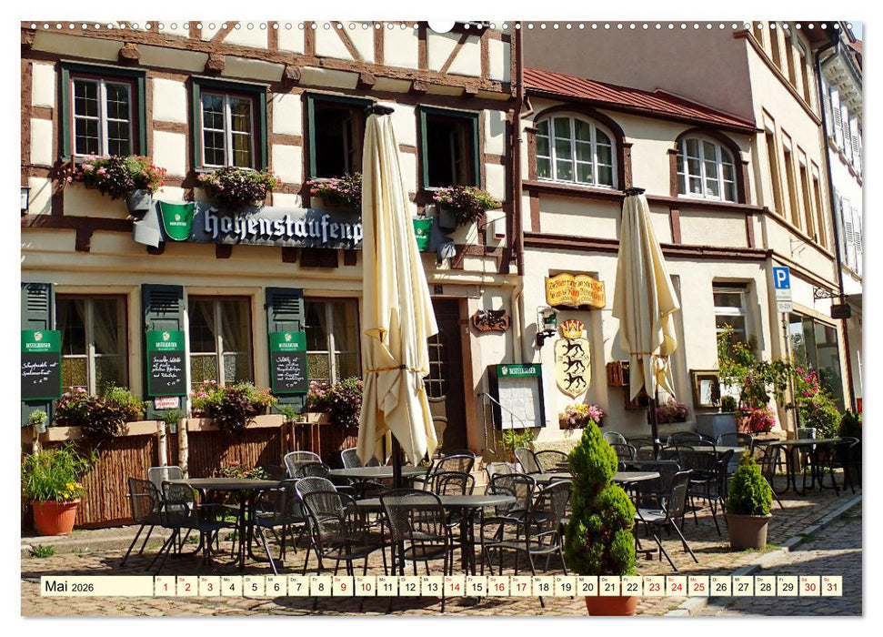 Unterwegs in Bad Wimpfen (CALVENDO Wandkalender 2026)