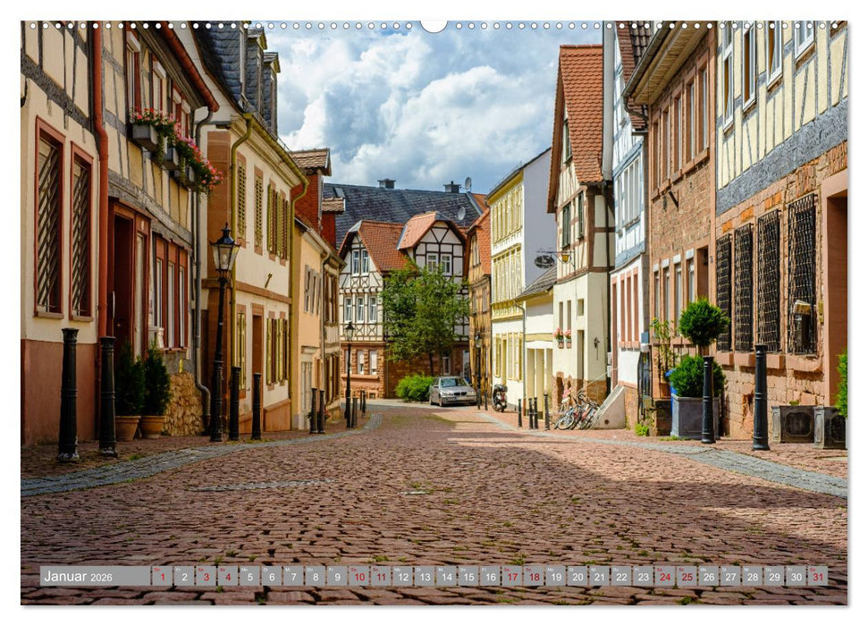 Ein Blick auf Gelnhausen (CALVENDO Premium Wandkalender 2026)