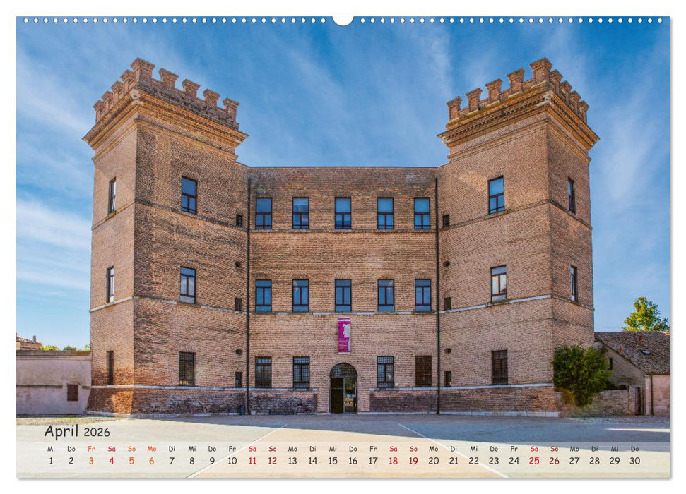 Unterwegs in Norditalien (CALVENDO Wandkalender 2026)