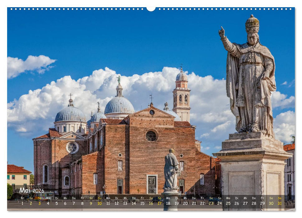 Unterwegs in Norditalien (CALVENDO Wandkalender 2026)