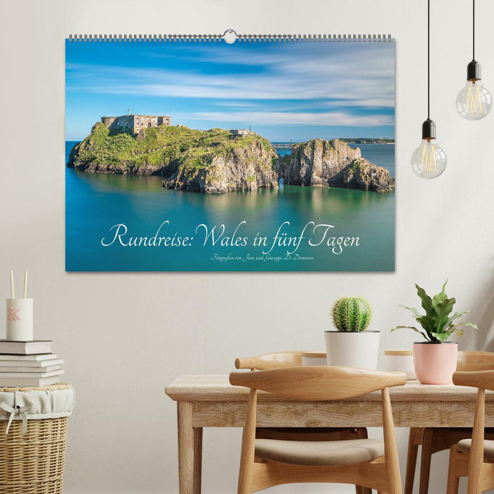 Rundreise: Wales in fünf Tagen (CALVENDO Wandkalender 2026)