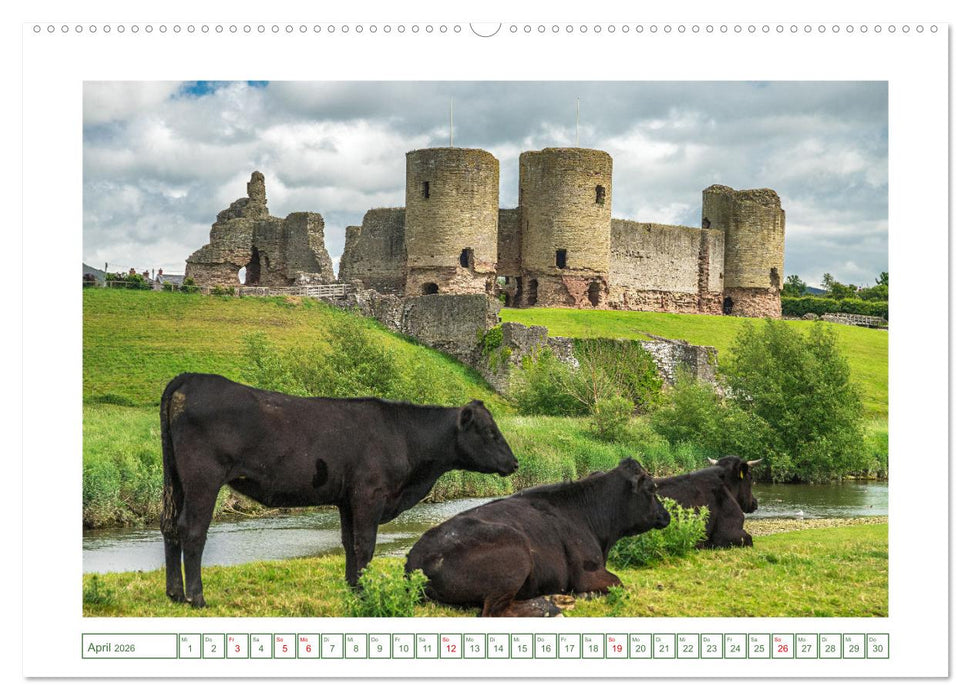 Rundreise: Wales in fünf Tagen (CALVENDO Wandkalender 2026)