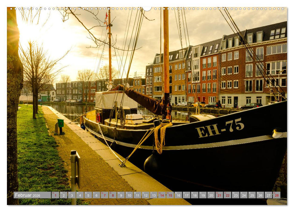 Ein Blick auf Gouda (CALVENDO Wandkalender 2026)