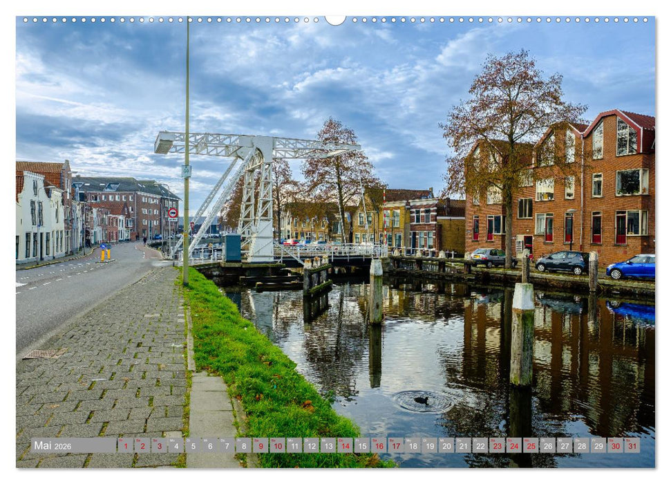 Ein Blick auf Gouda (CALVENDO Wandkalender 2026)