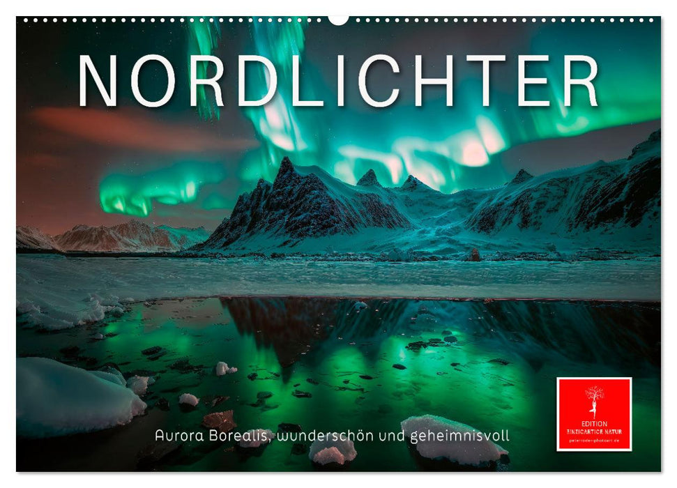 Nordlichter - Aurora Borealis, wunderschön und geheimnisvolll (CALVENDO Wandkalender 2026)