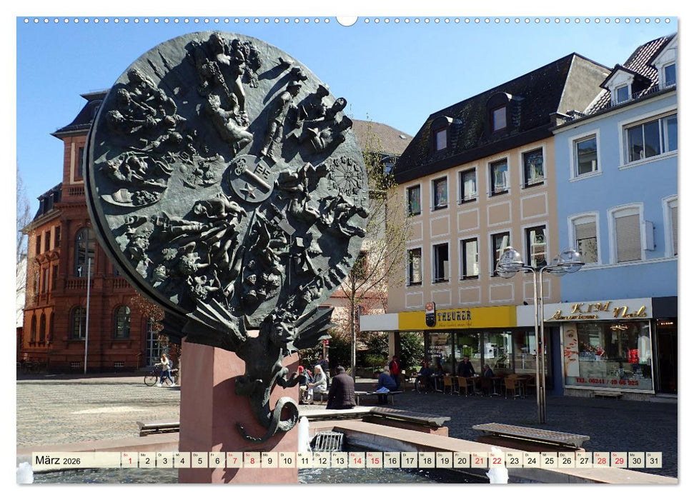 Worms-Nibelungenstadt am Rhein (CALVENDO Wandkalender 2026)