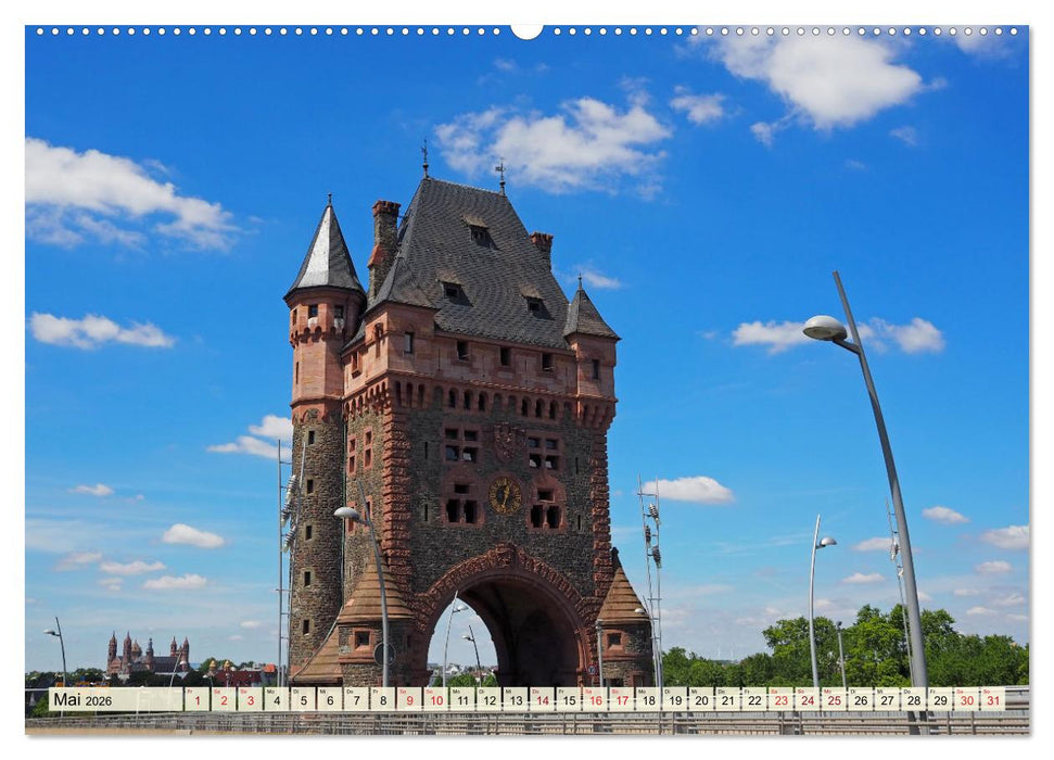 Worms-Nibelungenstadt am Rhein (CALVENDO Wandkalender 2026)