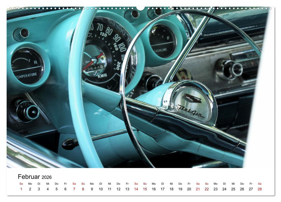 Klassische Armaturenbretter (CALVENDO Wandkalender 2026)