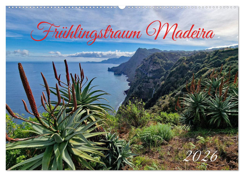 Frühlingstraum Madeira (CALVENDO Wandkalender 2026)