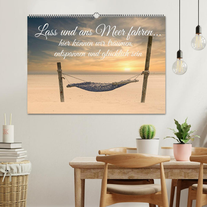 Lass uns ans Meer fahren (CALVENDO Wandkalender 2026)