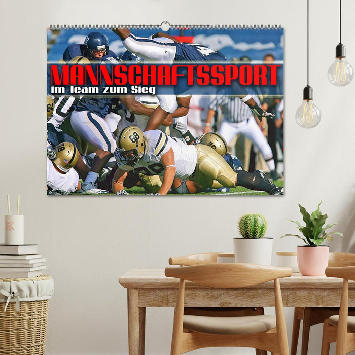 Mannschaftssport - im Team zum Sieg (CALVENDO Wandkalender 2026)