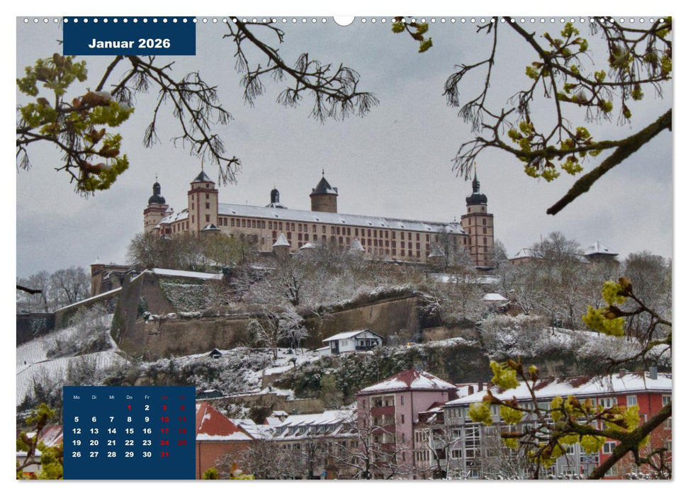 Winterstimmungen in Deutschland (CALVENDO Wandkalender 2026)