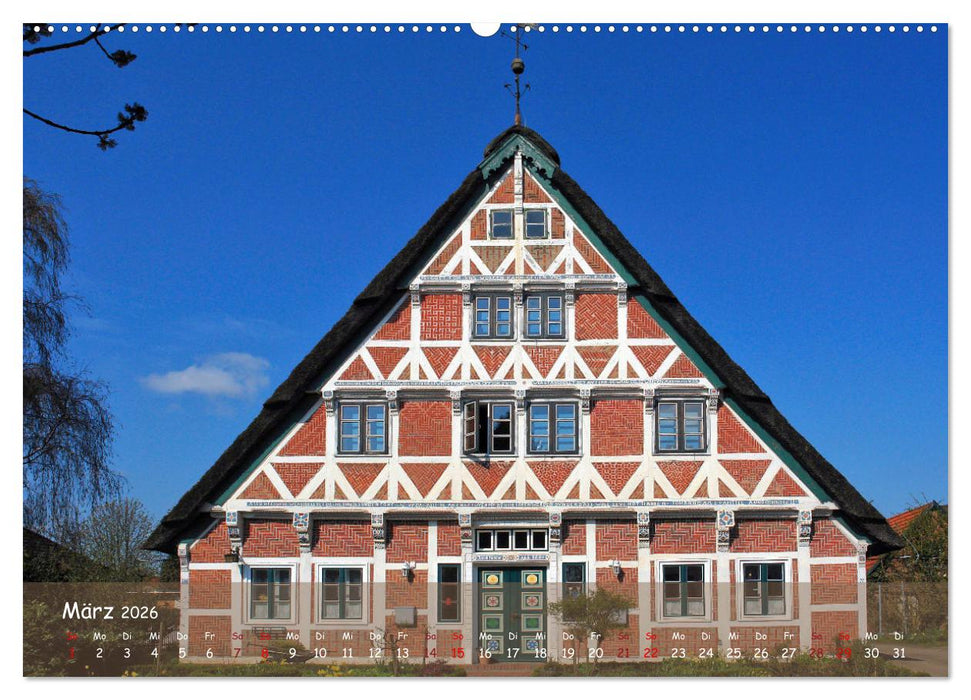 Altes Land im Wechsel der Jahreszeiten (CALVENDO Wandkalender 2026)