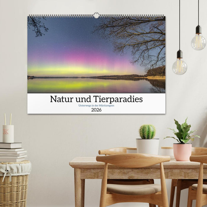 Natur und Tierparadies (CALVENDO Wandkalender 2026)
