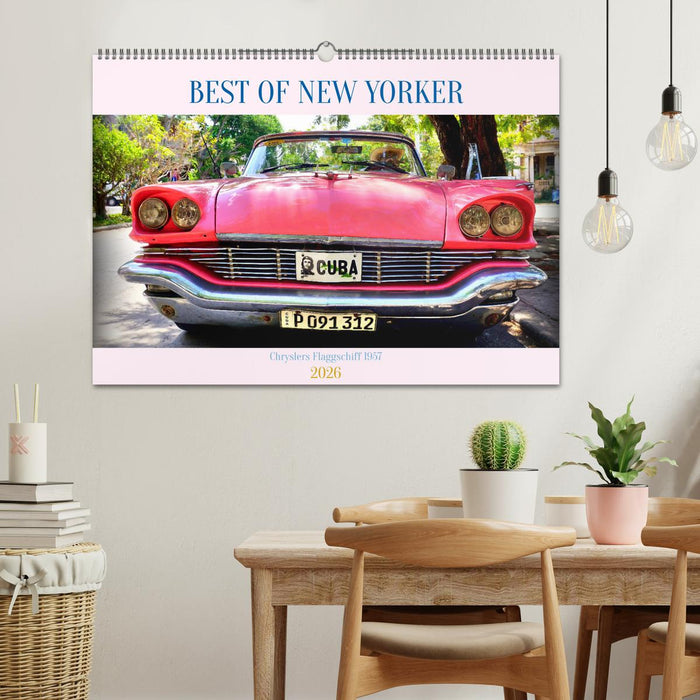 Best of New Yorker - Chryslers Flaggschiff 1957 (CALVENDO Wandkalender 2026)