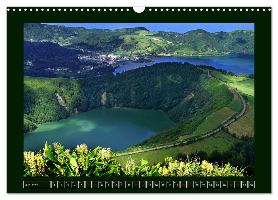Sao Miguel - Perle der Azoren (CALVENDO Wandkalender 2026)