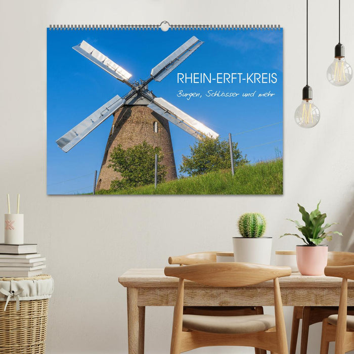 Rhein-Erft-Kreis - Burgen, Schlösser und mehr (CALVENDO Wandkalender 2026)