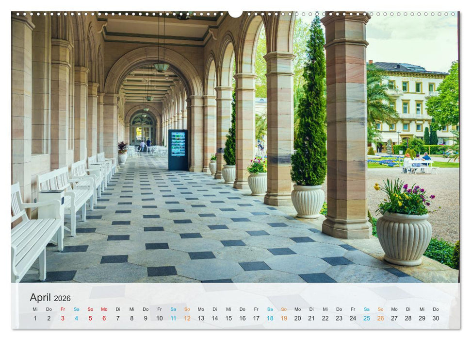 Bad Kissingen - Welterbe-Kurstadt (CALVENDO Wandkalender 2026)