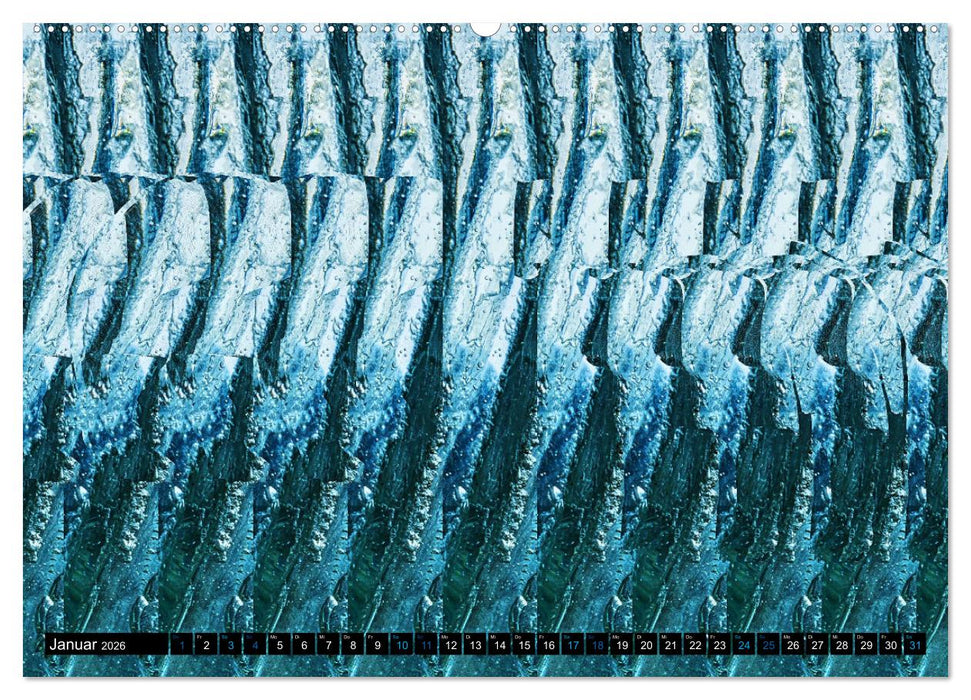 Magische Bilder - Stereogramme und 3D-Illusionen (CALVENDO Premium Wandkalender 2026)