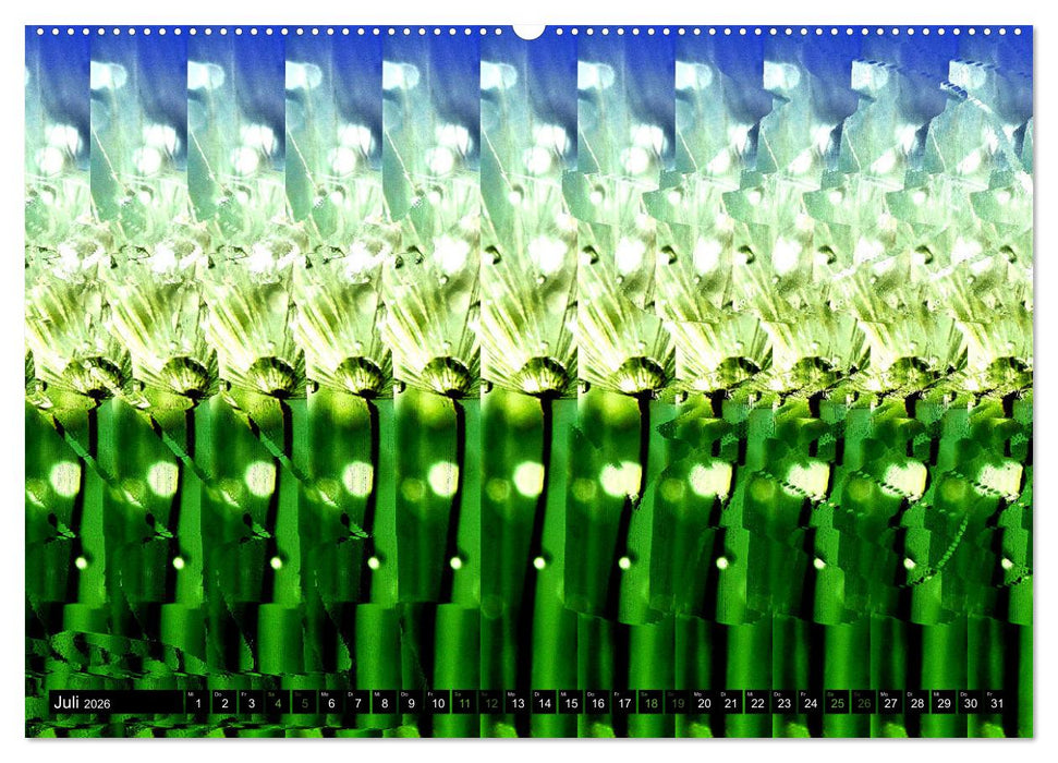 Magische Bilder - Stereogramme und 3D-Illusionen (CALVENDO Premium Wandkalender 2026)