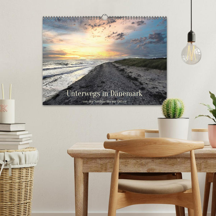 Unterwegs in Dänemark von der Nordsee bis zur Ostsee (CALVENDO Wandkalender 2026)