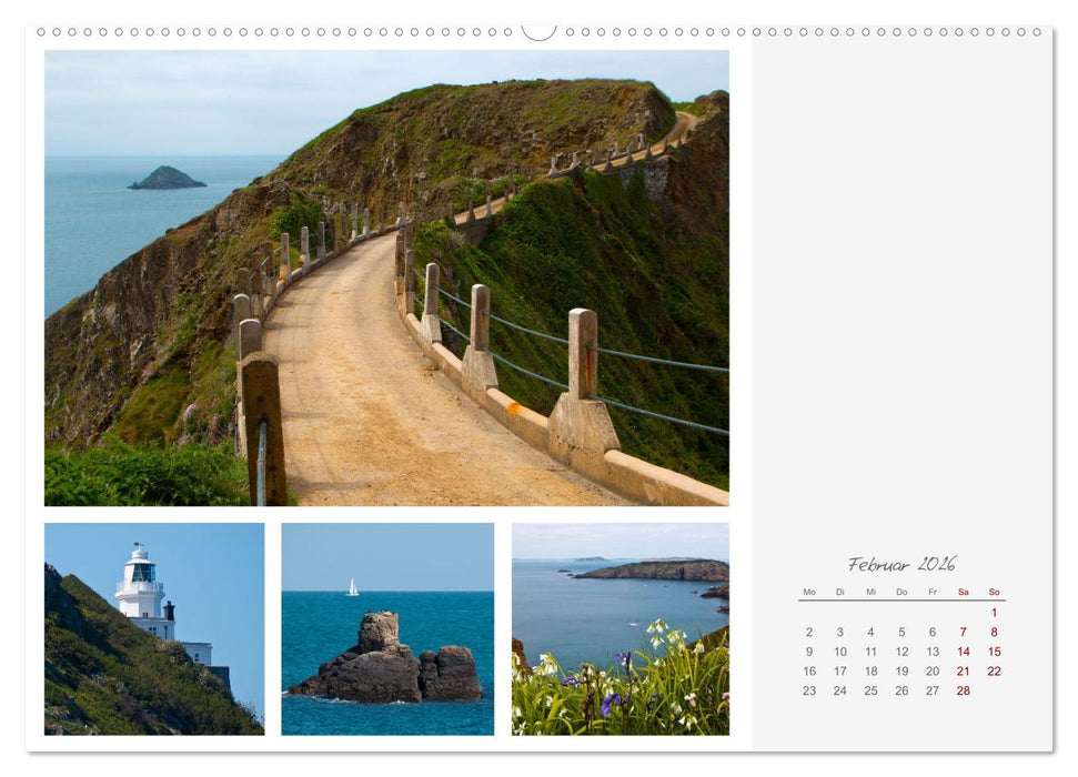 Kanalinseln - Jersey Guernsey Sark (CALVENDO Wandkalender 2026)