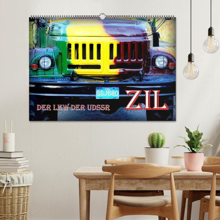 ZIL - Der LKW der UdSSR (CALVENDO Wandkalender 2026)