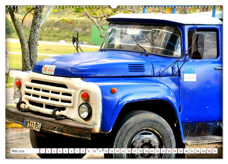 ZIL - Der LKW der UdSSR (CALVENDO Wandkalender 2026)
