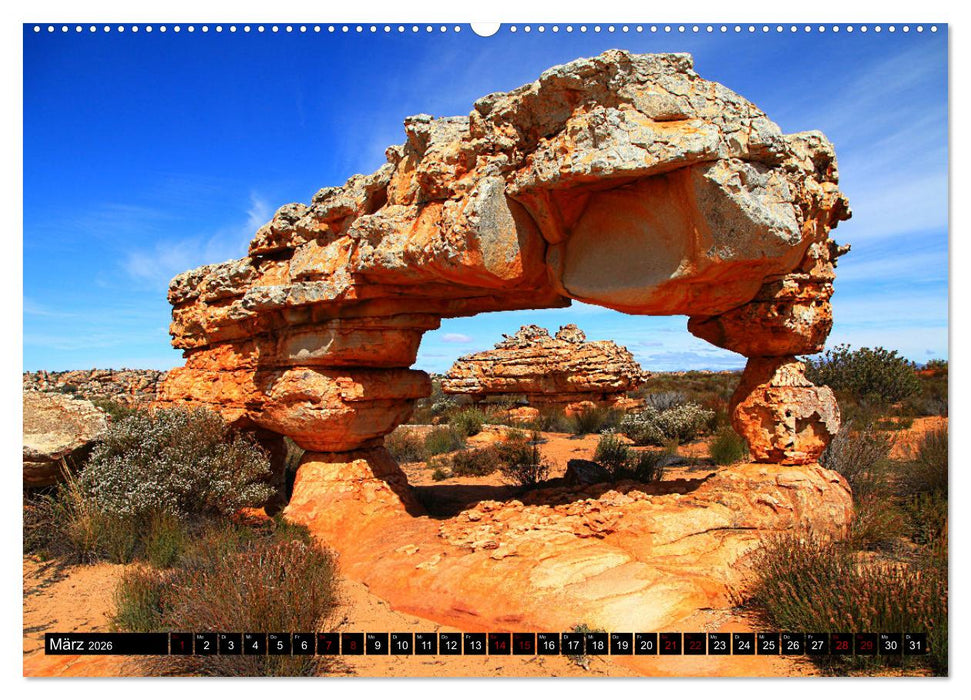 Felslandschaften besonderer Faszination - Kagga Kamma Naturreservat (CALVENDO Wandkalender 2026)