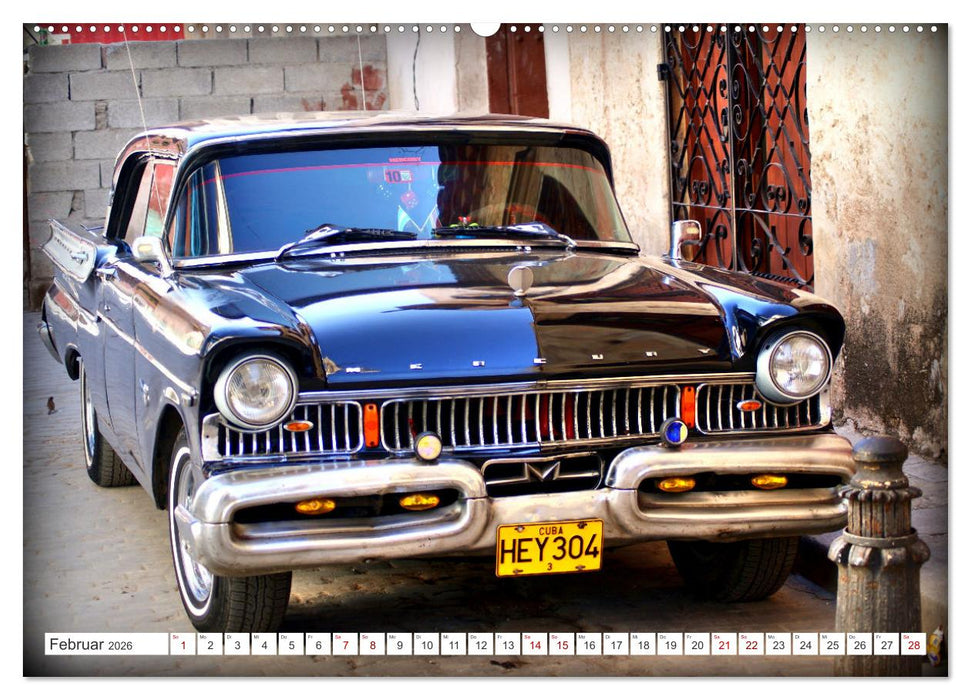 BEST OF MERCURY - US-Straßenkreuzer der 50er Jahre (CALVENDO Wandkalender 2026)
