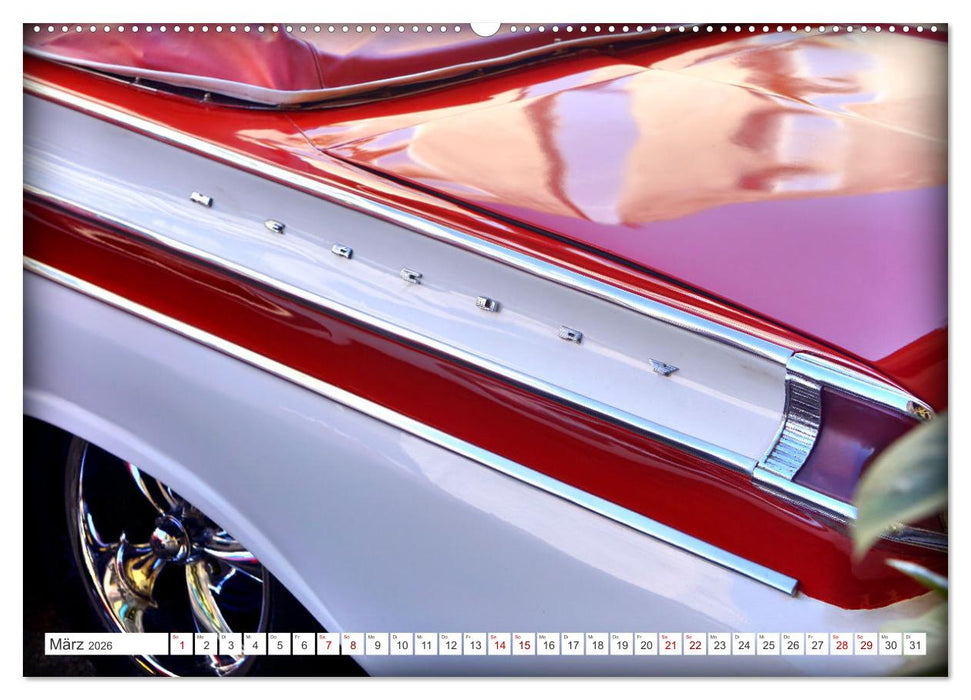 BEST OF MERCURY - US-Straßenkreuzer der 50er Jahre (CALVENDO Wandkalender 2026)