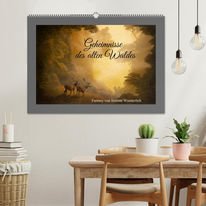 Geheimnisse des alten Waldes (CALVENDO Wandkalender 2026)