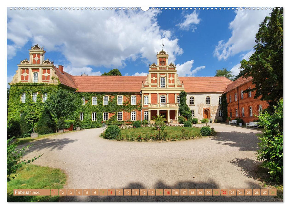 Wittstock-Dosse - Die Schlösser Freyenstein und Meyenburg (CALVENDO Wandkalender 2026)