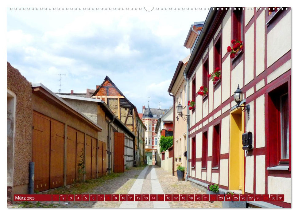 Wittstock-Dosse - Die Schlösser Freyenstein und Meyenburg (CALVENDO Wandkalender 2026)