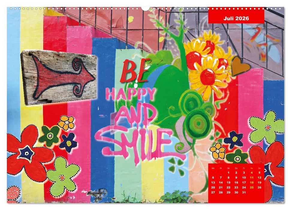 Take it easy Nimm es leicht (CALVENDO Premium Wandkalender 2026)