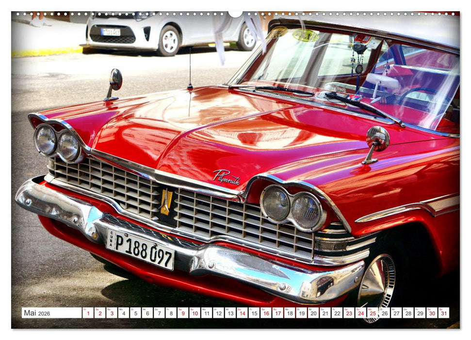 BEST OF PLYMOUTH - Schlachtschiffe auf Rädern (CALVENDO Wandkalender 2026)