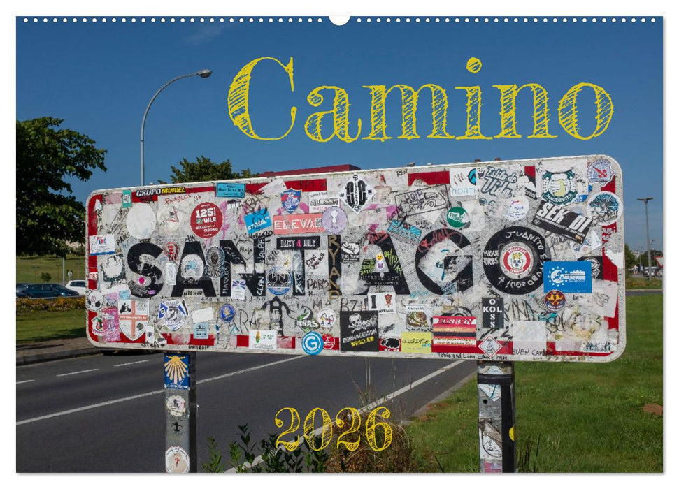 Camino 2026 (CALVENDO Wandkalender 2026)