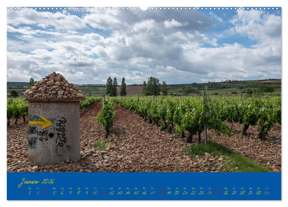 Camino 2026 (CALVENDO Wandkalender 2026)