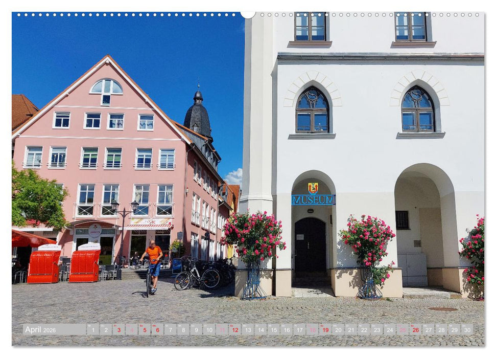 An der Mecklenburgischen Seenplatte Malchow und Waren/Müritz (CALVENDO Wandkalender 2026)