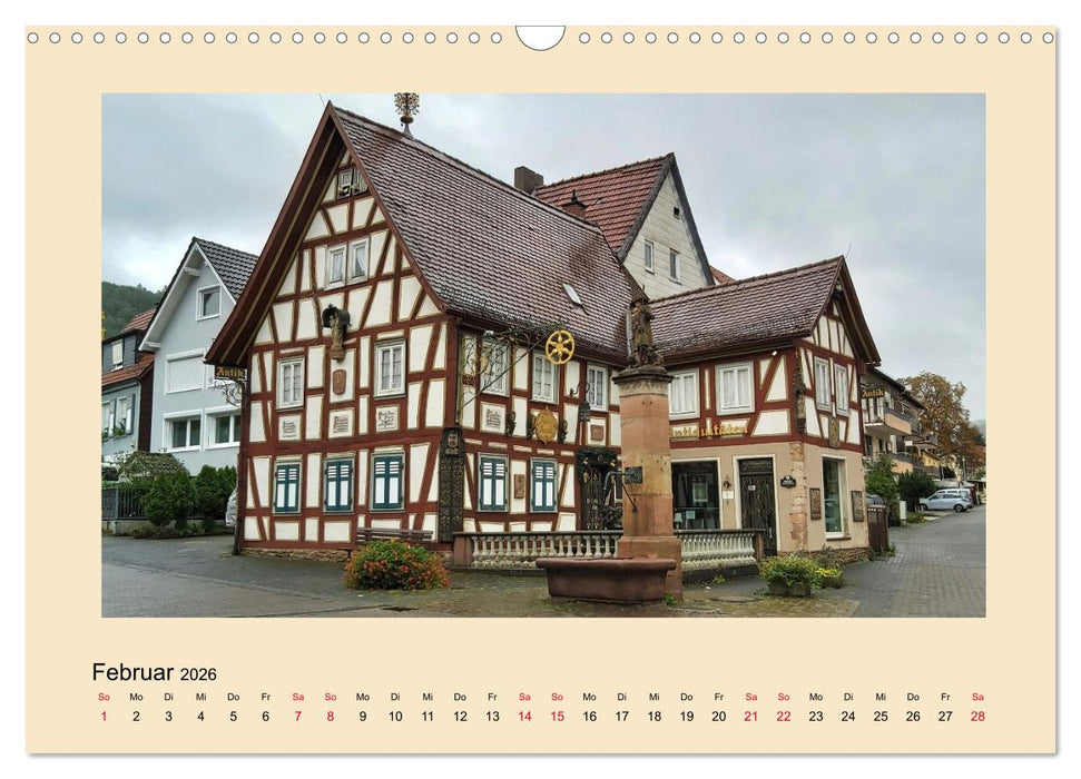 Kurort Bad Orb im Spessart (CALVENDO Wandkalender 2026)