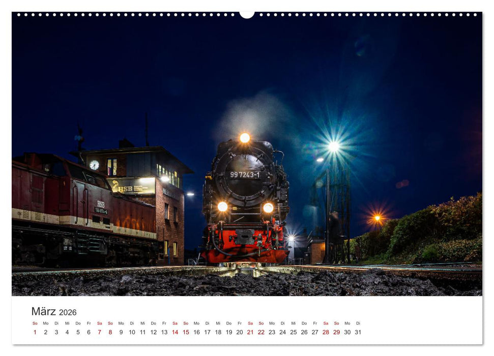 Ein ganzes Jahr unter Volldampf! (CALVENDO Wandkalender 2026)