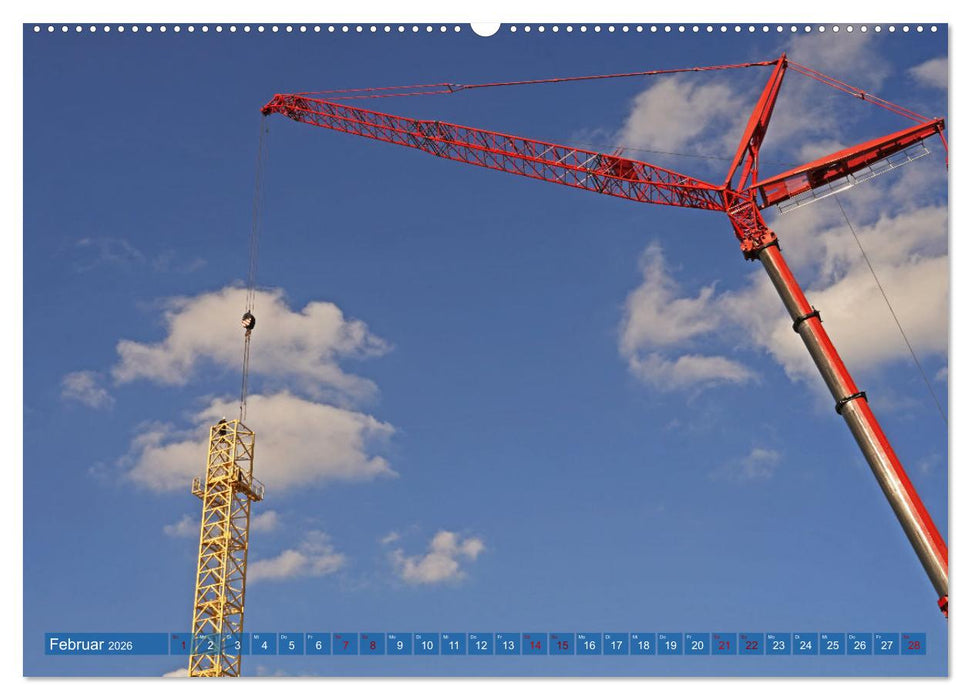 Faszination Kräne (CALVENDO Wandkalender 2026)