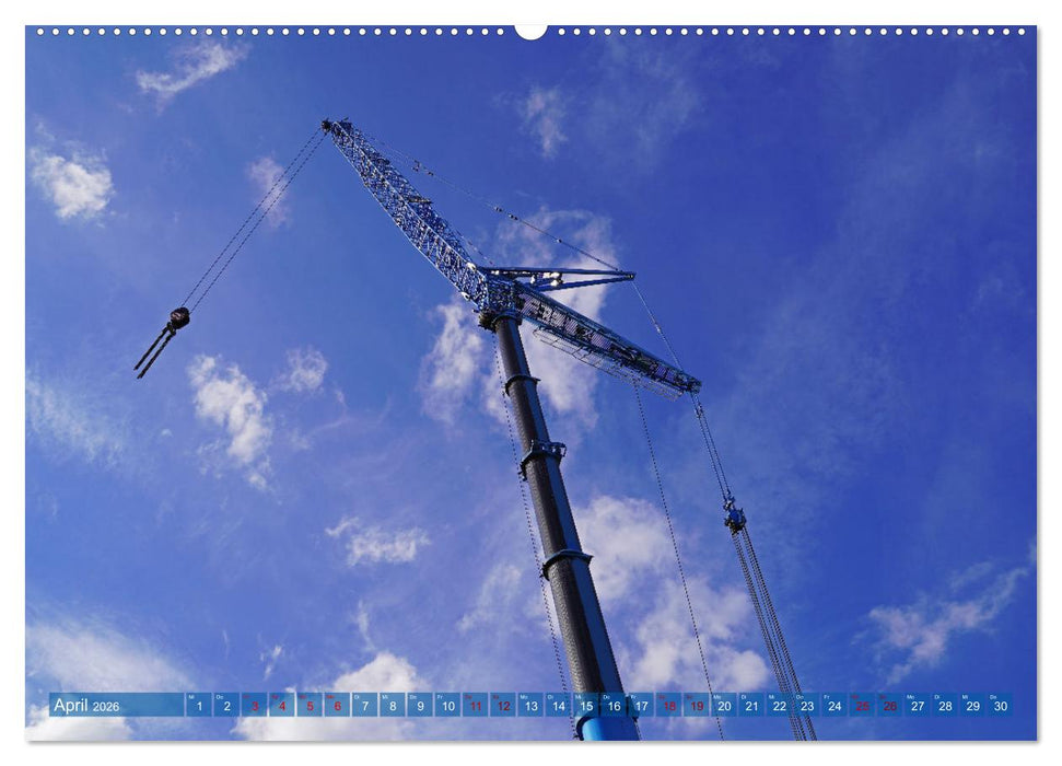 Faszination Kräne (CALVENDO Wandkalender 2026)