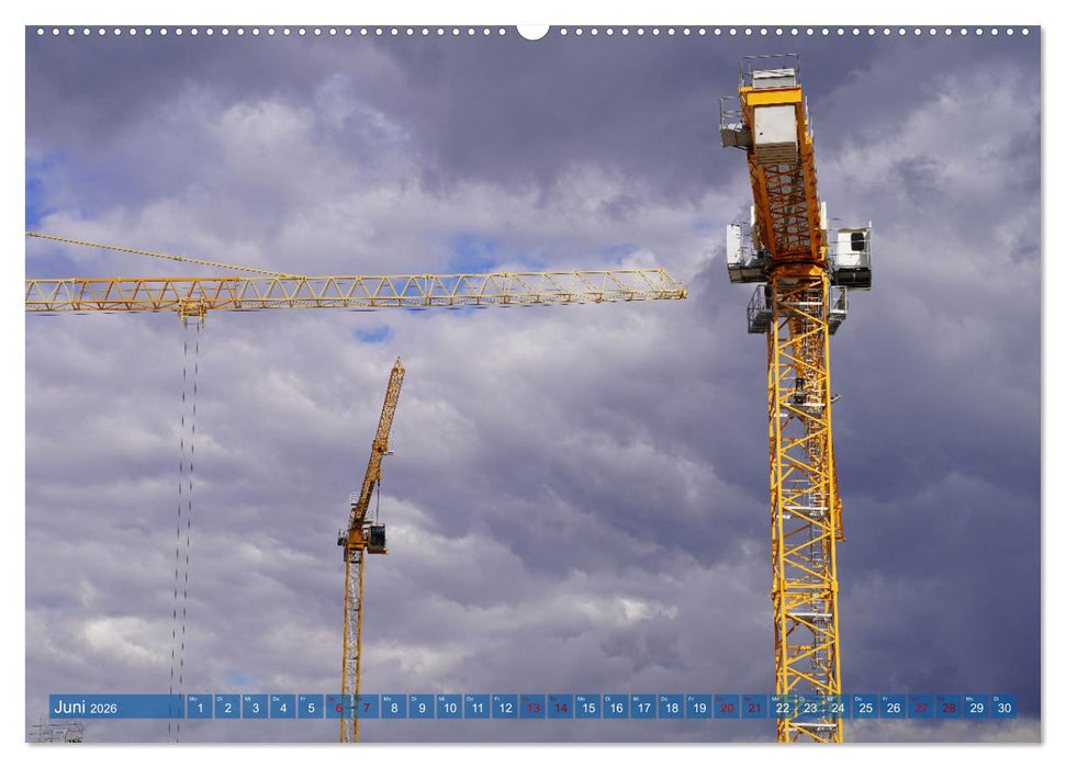 Faszination Kräne (CALVENDO Wandkalender 2026)